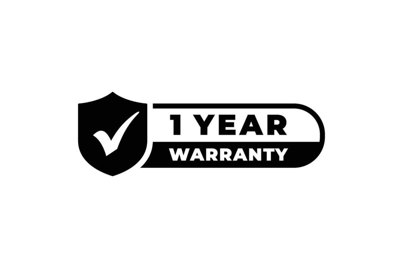1 Year Warranty